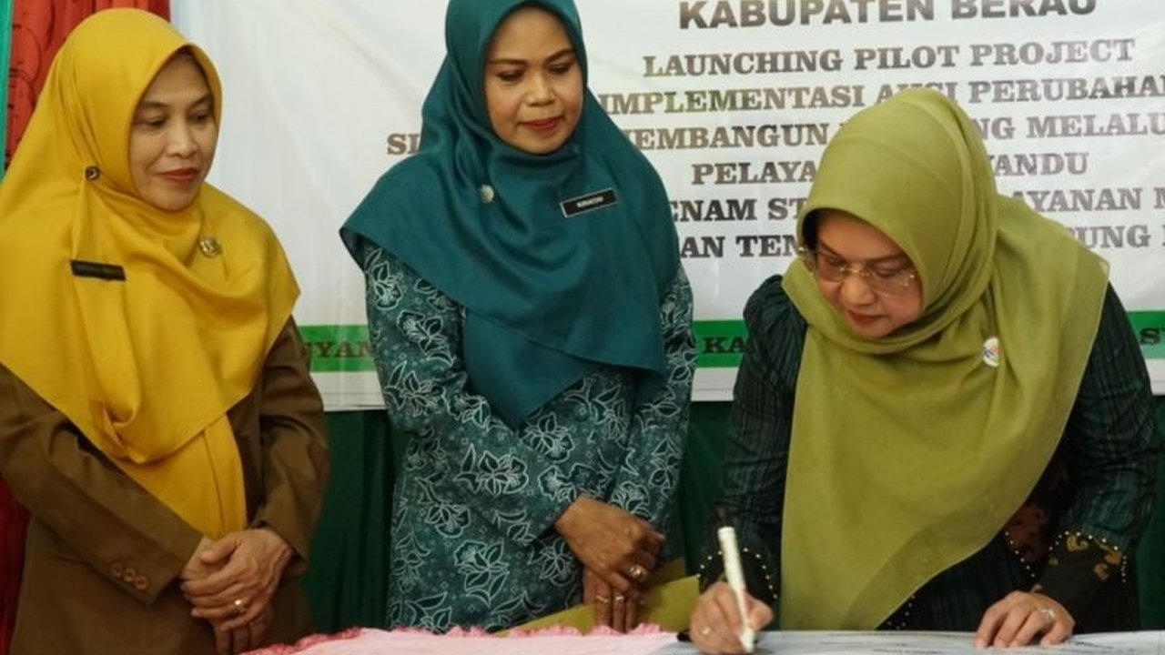 Posyandu di Kabupaten Berau, Kalimantan Timur, berkomitmen meningkatkan standar pelayanan kesehatan ibu dan anak untuk melindungi generasi penerus bangsa.