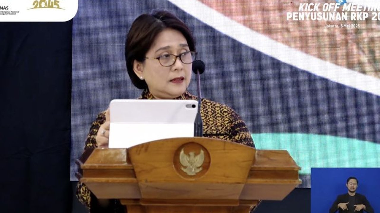 Bappenas Targetkan Finalisasi Rancangan Perpres RKP 2026 Juni 2025