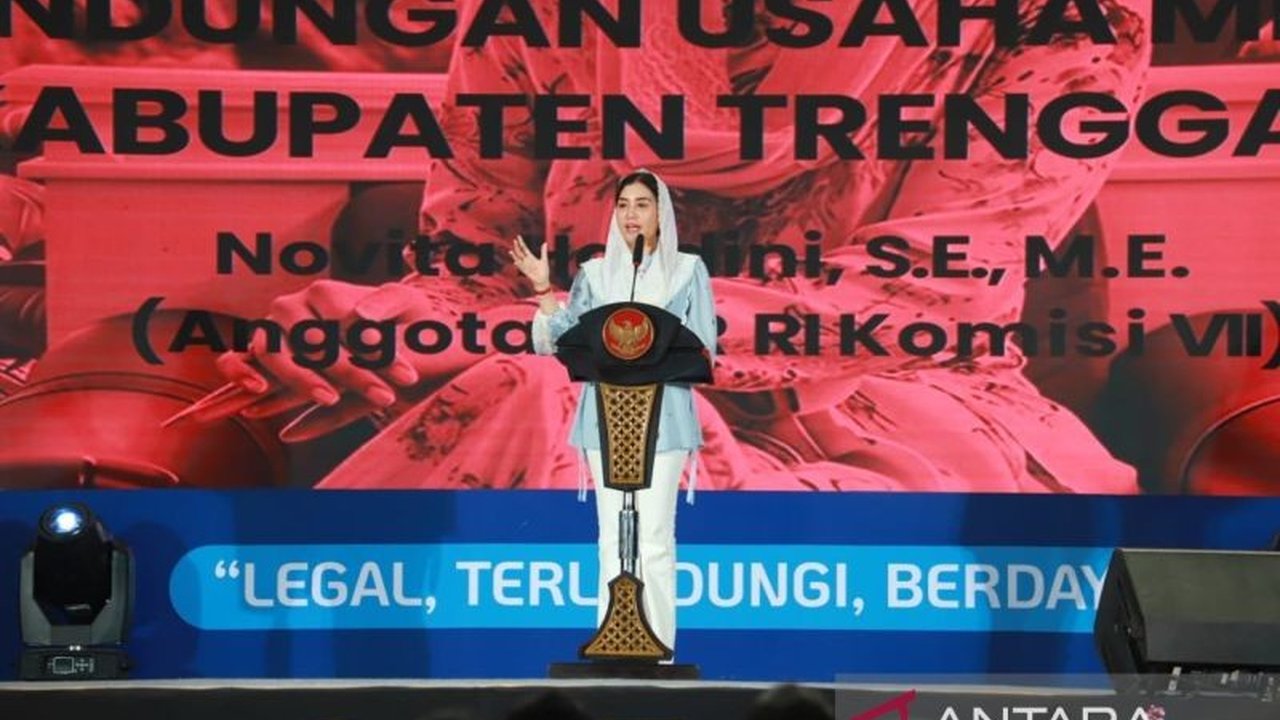 Anggota DPR RI Novita Hardini menekankan pentingnya kesejahteraan UMKM sebagai fondasi perekonomian, mendorong perluasan akses KUR bagi UMKM skala kecil di Trenggalek dan seluruh Indonesia.