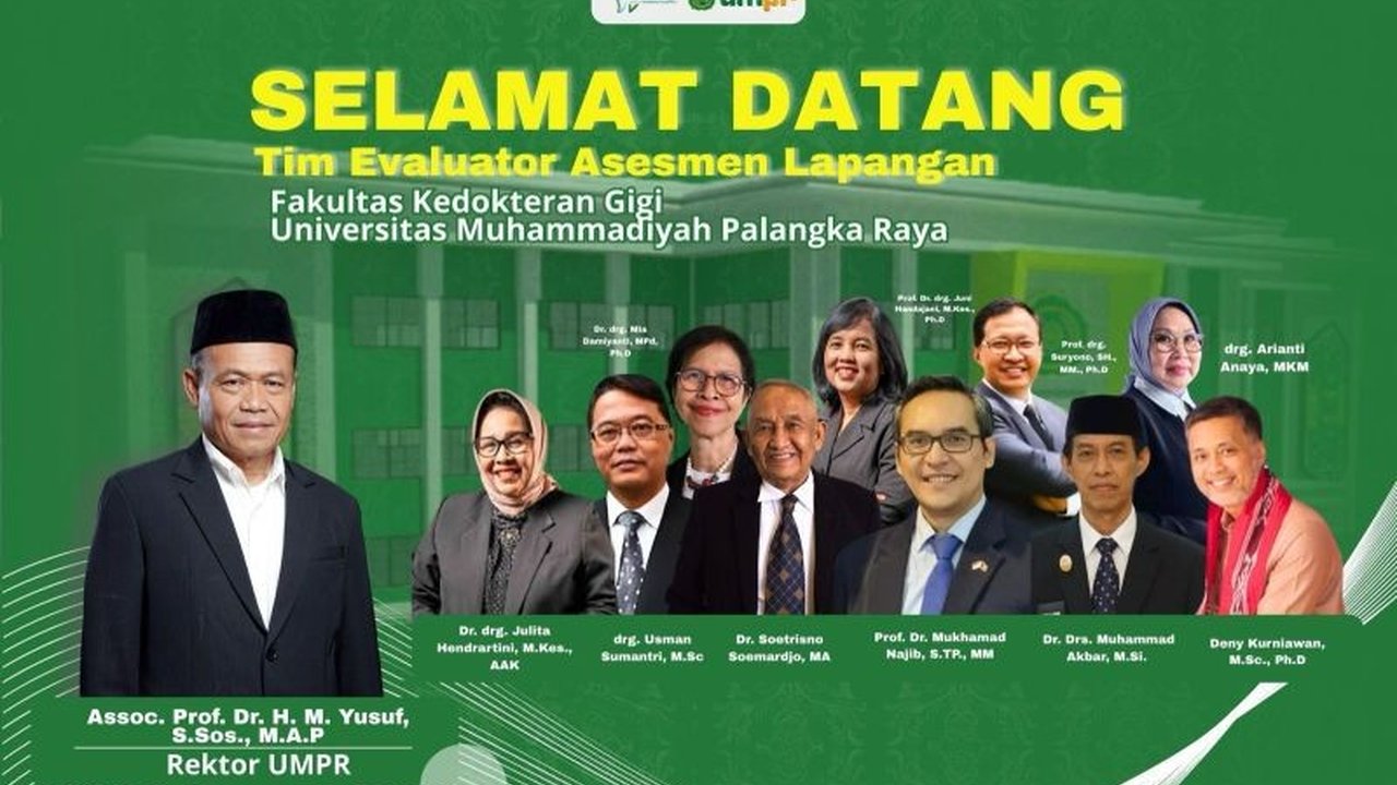 UMPR Siap Hadapi Penilaian Lapangan Prodi FKG: Targetkan Prodi Unggulan di Kalteng