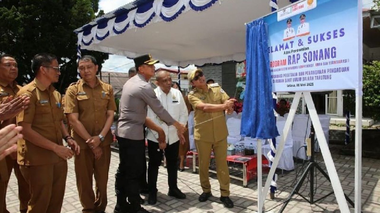 Bupati Taput luncurkan program RAP Sonang untuk memudahkan akses layanan kesehatan 24 jam bagi warga, termasuk optimalisasi pelayanan di RSUD Tarutung dan puskesmas.