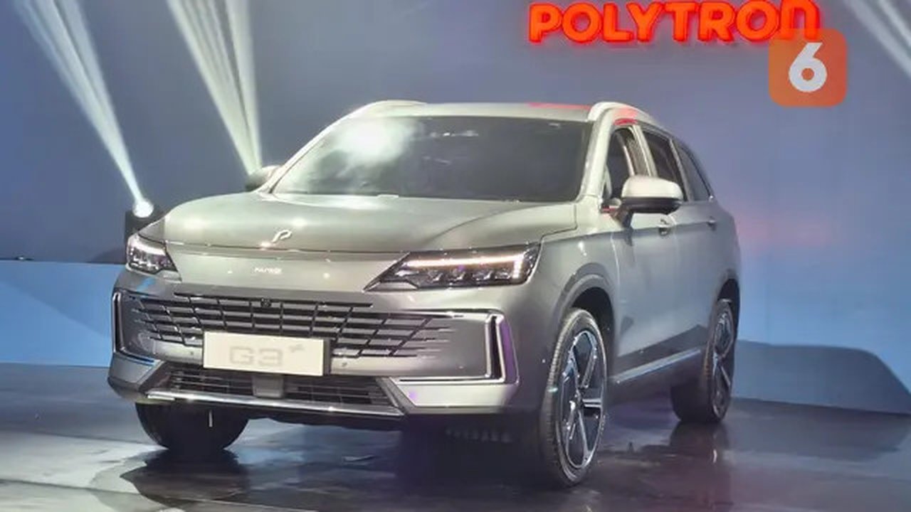 Polytron G3 resmi meramaikan pasar mobil listrik Indonesia. (Liputan6.com / Arief Aszhari)
