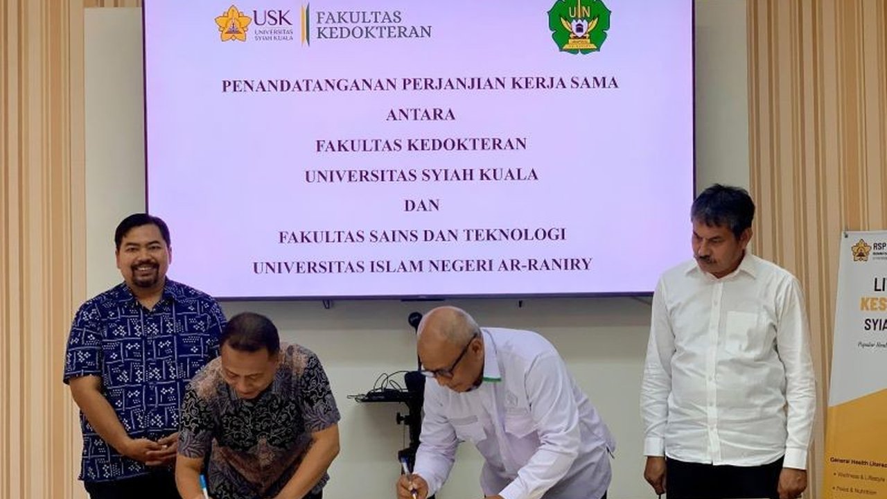 FST UIN Ar-Raniry dan FK USK Jalin Kerja Sama Riset untuk Perkuat Pengembangan Obat dan Pengabdian Masyarakat