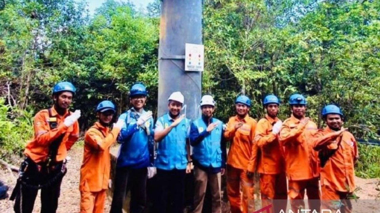 PLN Babel memasang alat pengaman menara, Pantom, untuk mencegah gangguan satwa liar pada transmisi listrik 70 kV di Belitung, meningkatkan keandalan pasokan listrik.