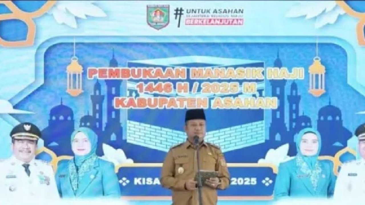 Wakil Bupati Asahan, Rianto, menekankan pentingnya manasik haji bagi calon jamaah haji Kabupaten Asahan agar ibadah haji dapat berjalan lancar dan mabrur.