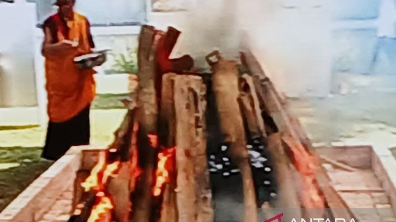 Jenazah Murdaya Poo Dikremasi di Bukit Dagi, Dekat Candi Borobudur