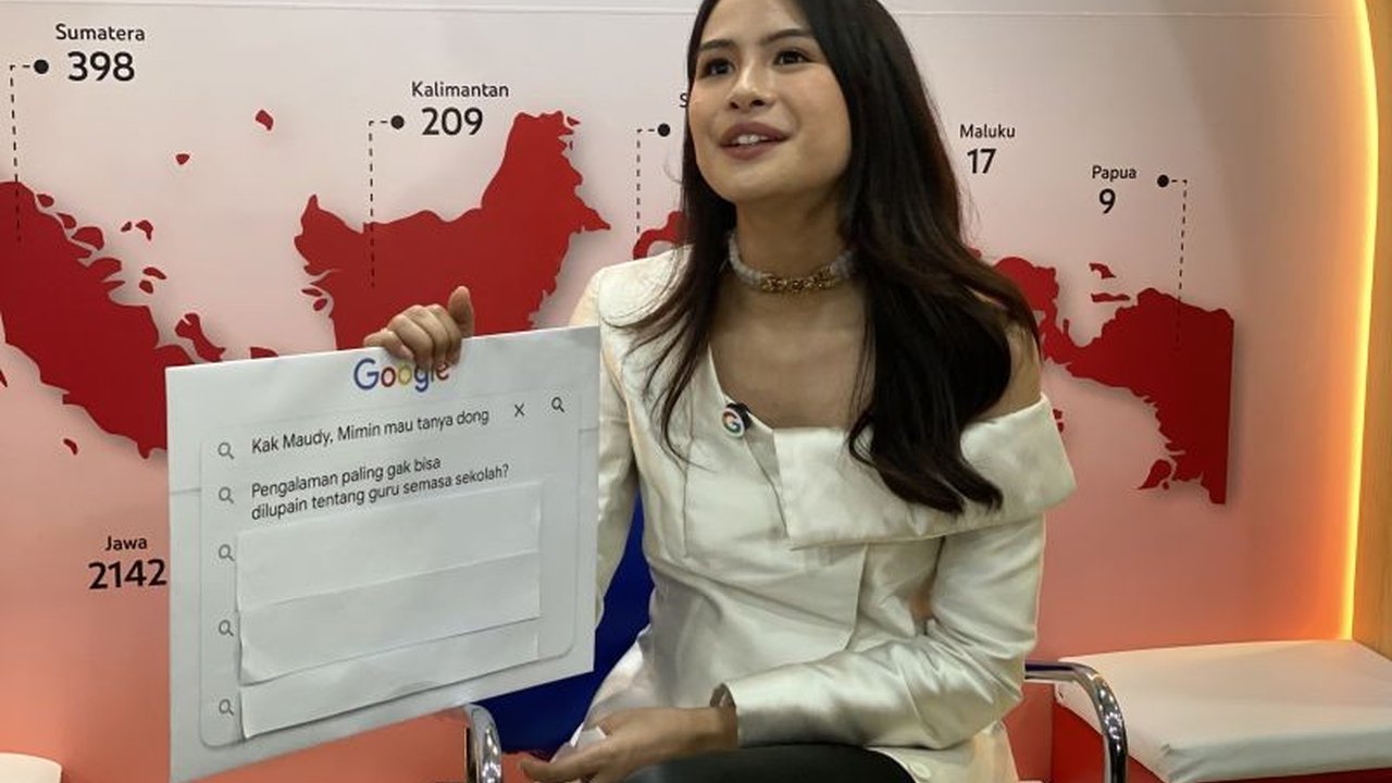 Maudy Ayunda mendorong pemanfaatan teknologi untuk memberdayakan siswa, memperluas akses belajar, dan mengurangi kesenjangan pendidikan di Indonesia.