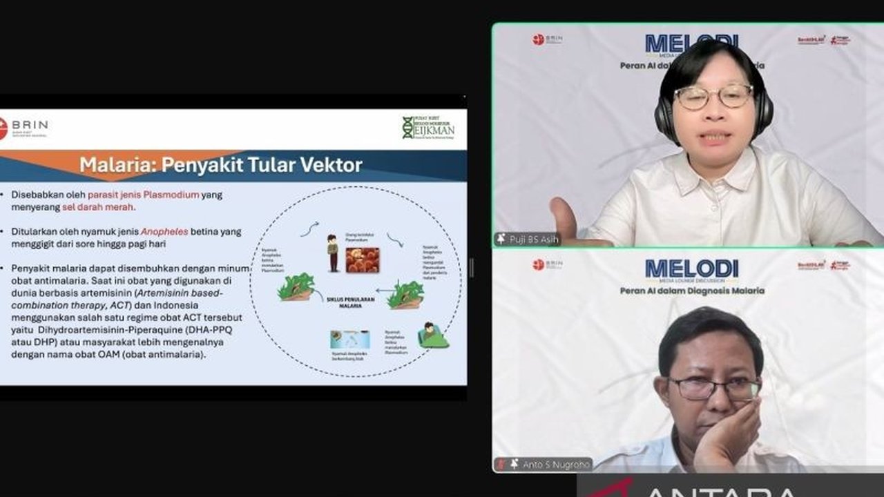 BRIN Kembangkan AI untuk Deteksi Malaria: Akurasi Diagnosis yang Lebih Baik