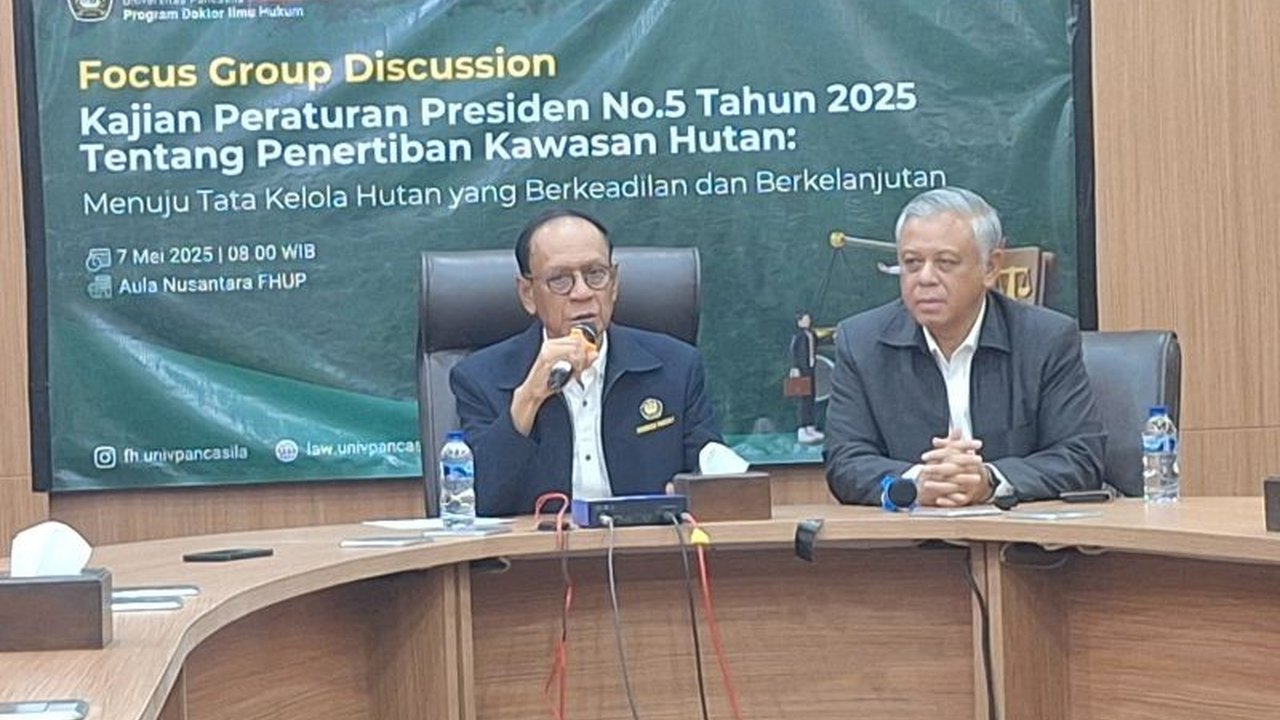 Universitas Pancasila Dorong Reformulasi Kebijakan Kehutanan demi Lingkungan