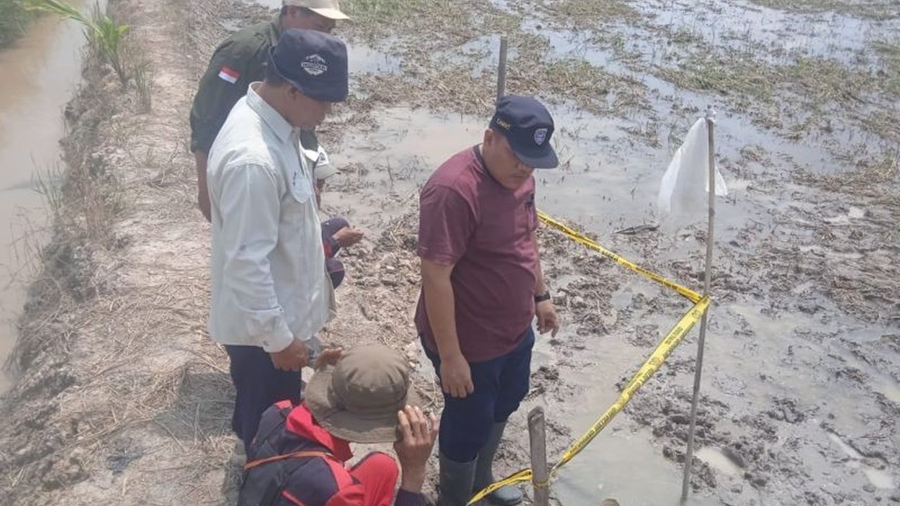 Dinas Lingkungan Hidup OKU Timur investigasi semburan gas metana di Desa Mengulak dan memastikannya tidak berbahaya bagi warga sekitar.