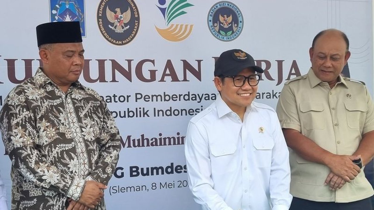 Menko PM Muhaimin Resmikan SPPG BUMDES Sleman, Dorong Kesuksesan Program Makan Bergizi