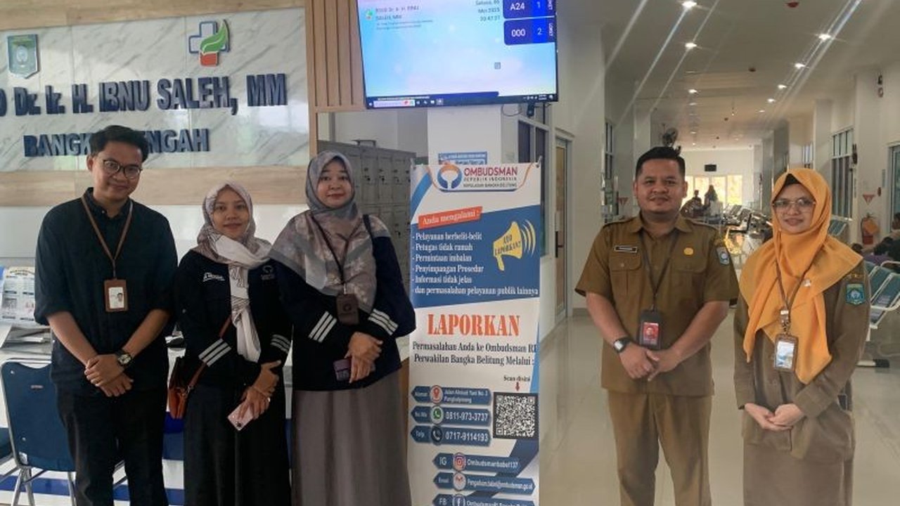 Ombudsman Babel Buka Posko Pengaduan di RSUD Ibnu Saleh Bangka Tengah