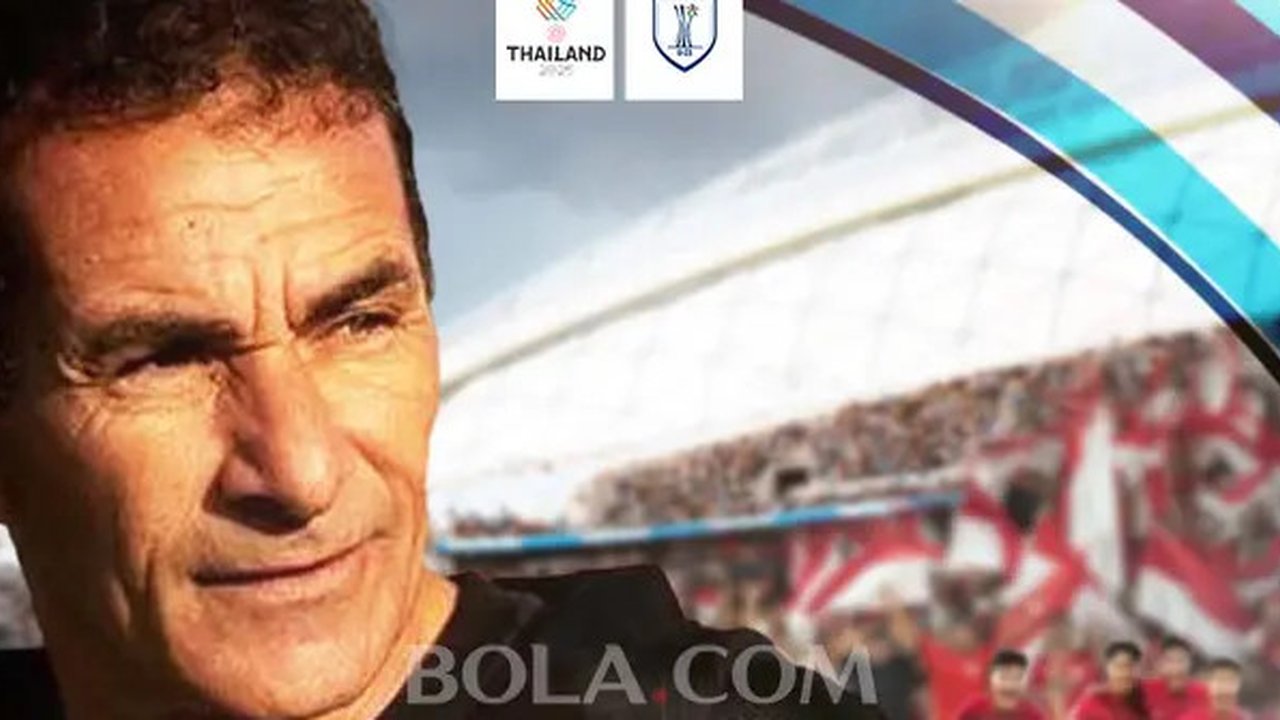 Ilustrasi - Gerald Vanenburg di Timnas Indonesia U-23 (Bola.com/Adreanus Titus)