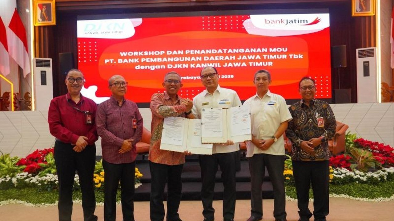 Bank Jatim dan Kantor Wilayah DJKN Jawa Timur menjalin kerja sama untuk mengoptimalkan lelang eksekusi aset, menekan rasio NPL, dan meningkatkan efisiensi proses asset recovery.