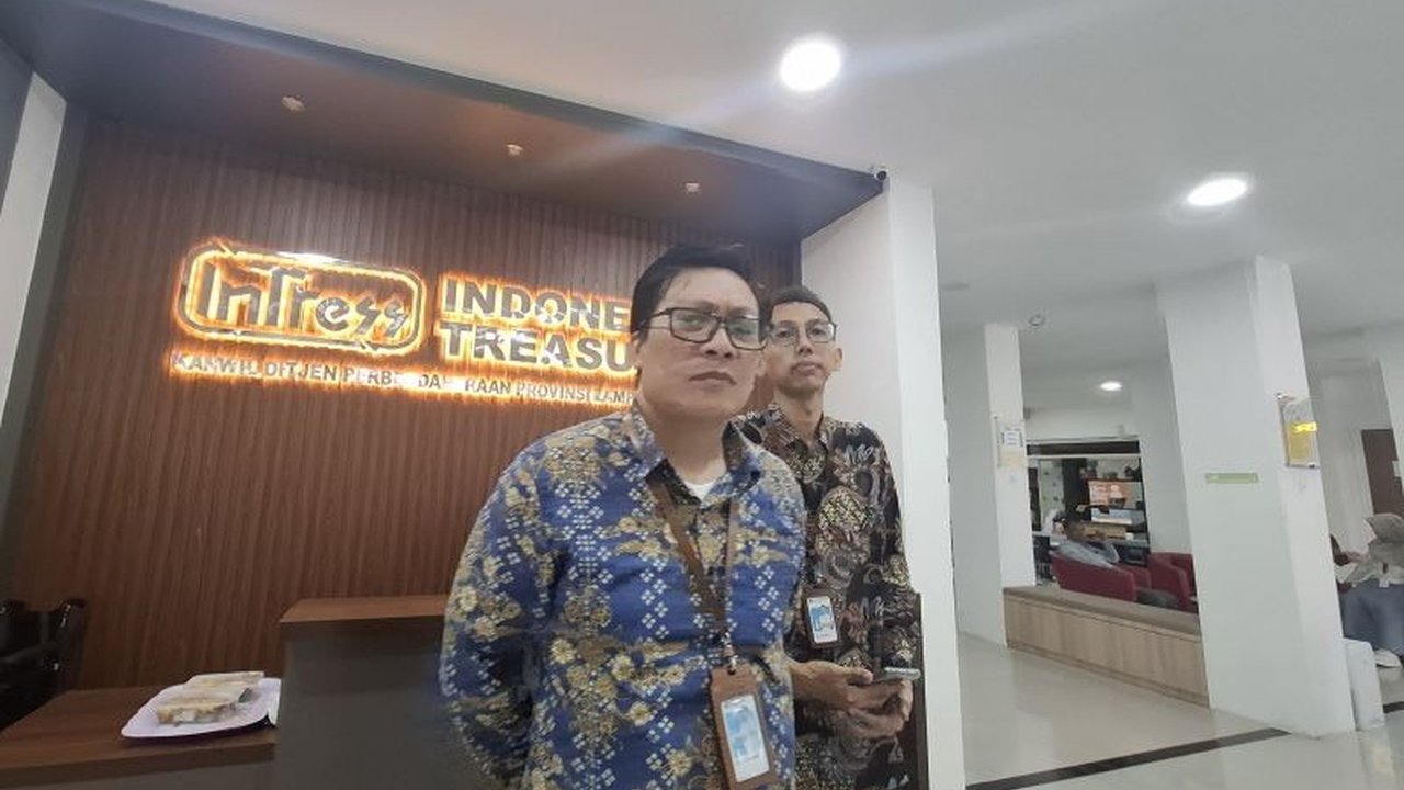 Pendapatan negara di Lampung pada triwulan I 2025 mencapai Rp2,69 triliun, tumbuh 42,63 persen (yoy) dan ditopang lonjakan bea keluar serta penerimaan pajak.
