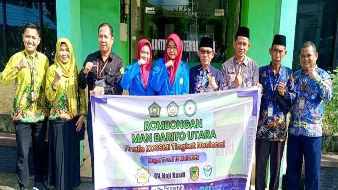 Siswi MAN Barito Utara Harumkan Kalteng di KOSSMI 2025