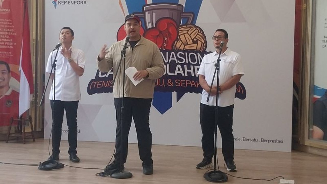 Menpora Dito Ariotedjo umumkan seleksi nasional (seleknas) untuk cabang olahraga tenis meja, tinju, dan sepak takraw guna persiapan SEA Games 2025 di Thailand,  mengatasi kendala federasi masing-masing cabang olahraga.