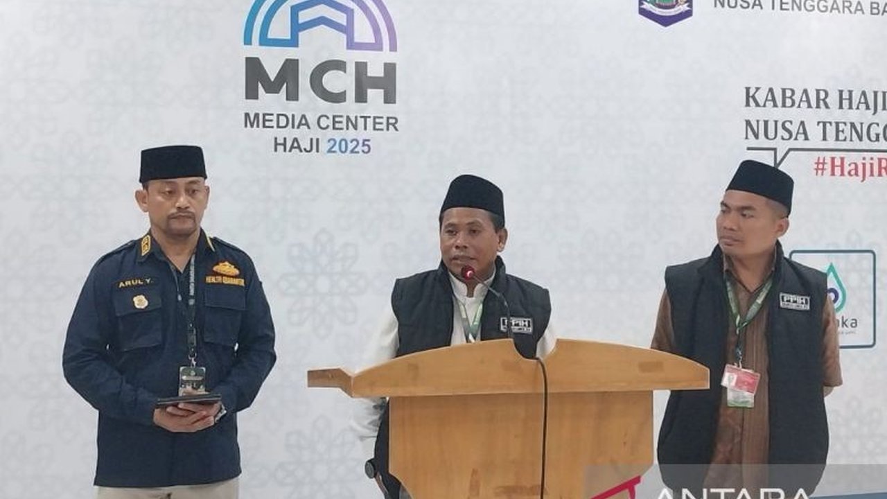 Sebanyak 2.729 calon haji dari Nusa Tenggara Barat telah tiba di Arab Saudi, namun dua calon haji meninggal sebelum keberangkatan, sementara 1.818 calon haji lainnya masih menunggu keberangkatan.
