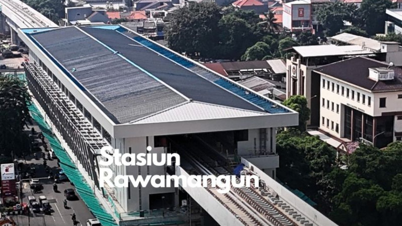 Pembangunan lima stasiun LRT Jakarta Fase 1B, meliputi Rawamangun, Pramuka BPKP, Pasar Pramuka, Matraman, dan Manggarai, dilaporkan Jakpro berjalan sesuai rencana dan ditargetkan rampung kuartal IV 2026.