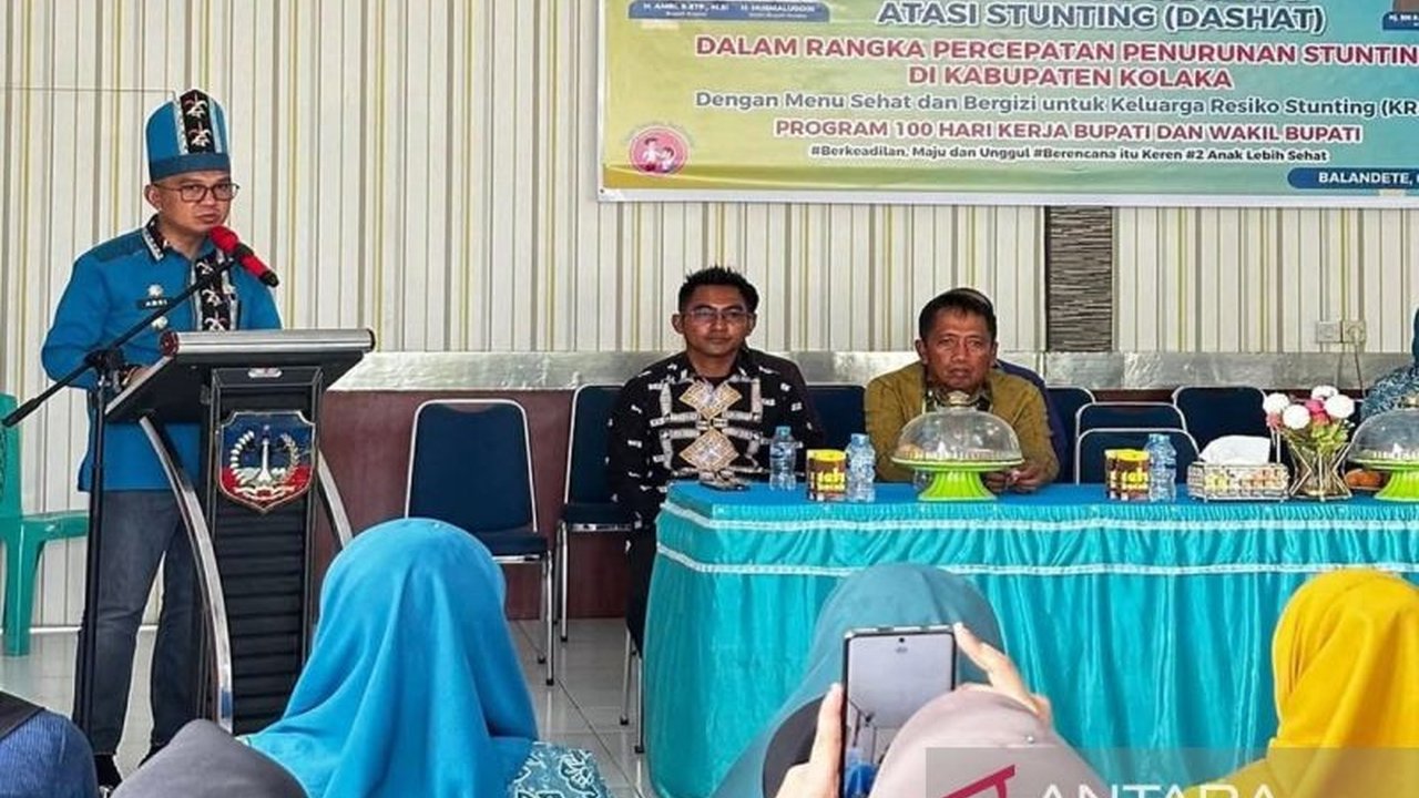 Pemerintah Kabupaten Kolaka luncurkan Program Dapur Sehat Atasi Stunting (Dashat) untuk menurunkan angka stunting di wilayah tersebut melalui peningkatan pengetahuan gizi dan kolaborasi berbagai sektor.
