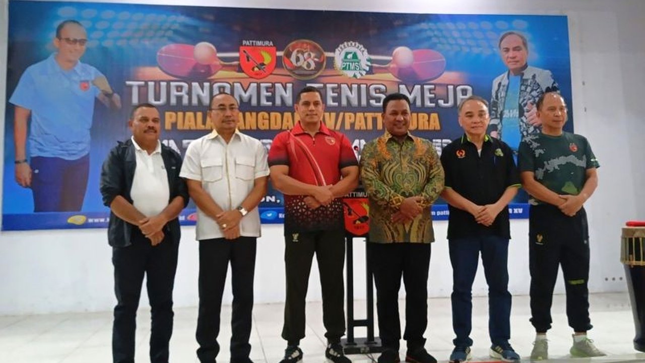 Pemerintah Provinsi Maluku menggelar turnamen tenis meja untuk menjaring atlet berbakat dan menghidupkan kembali semangat olahraga di Maluku.