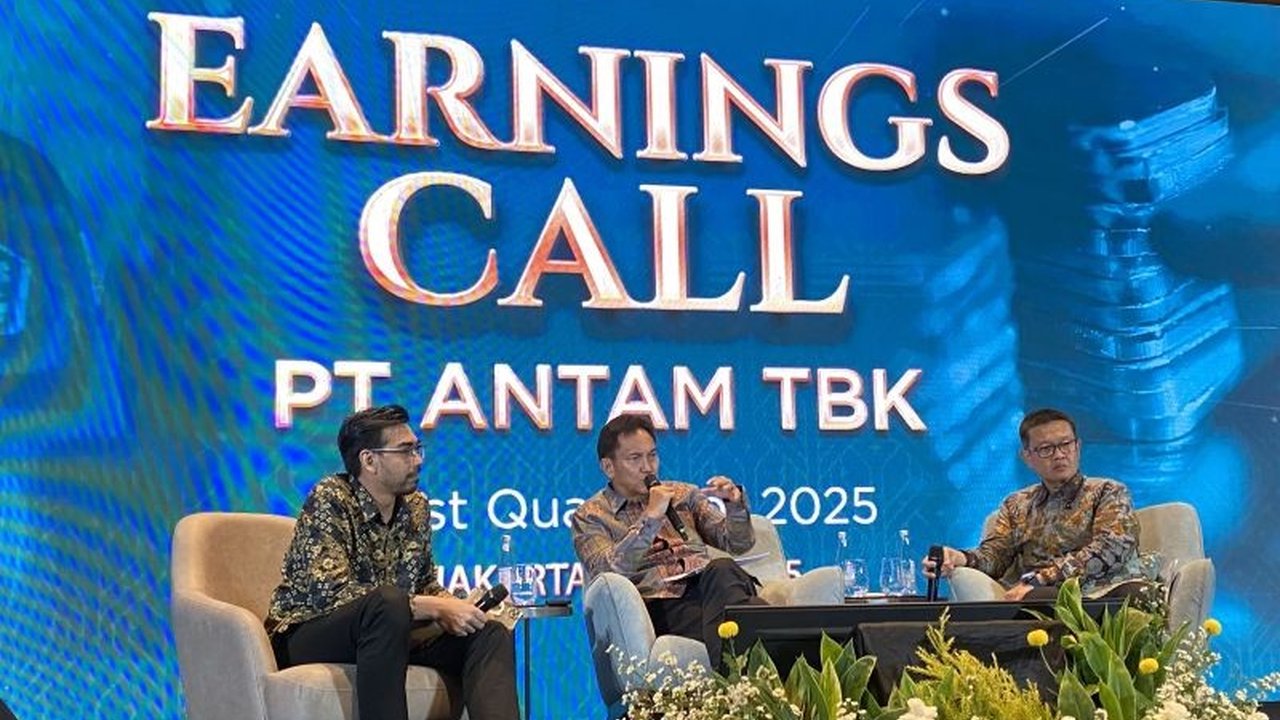 Laba Bersih Antam Melonjak Tajam: Tembus Rp2,32 Triliun di Kuartal I-2025!