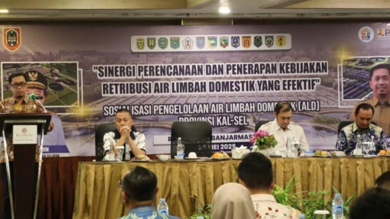 Kalsel Kembangkan Instalasi Pengolahan Air Limbah Domestik untuk Tingkatkan Kualitas Hidup