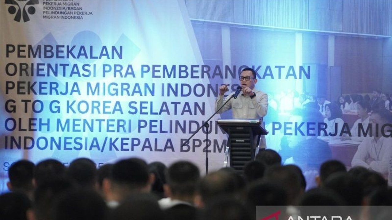 Menteri Ketenagakerjaan Abdul Kadir Karding melobi pemerintah Korea Selatan untuk mempercepat penempatan 19.000 pekerja migran Indonesia yang telah memenuhi syarat namun terhambat penempatannya akibat kondisi ekonomi dan politik Korsel.