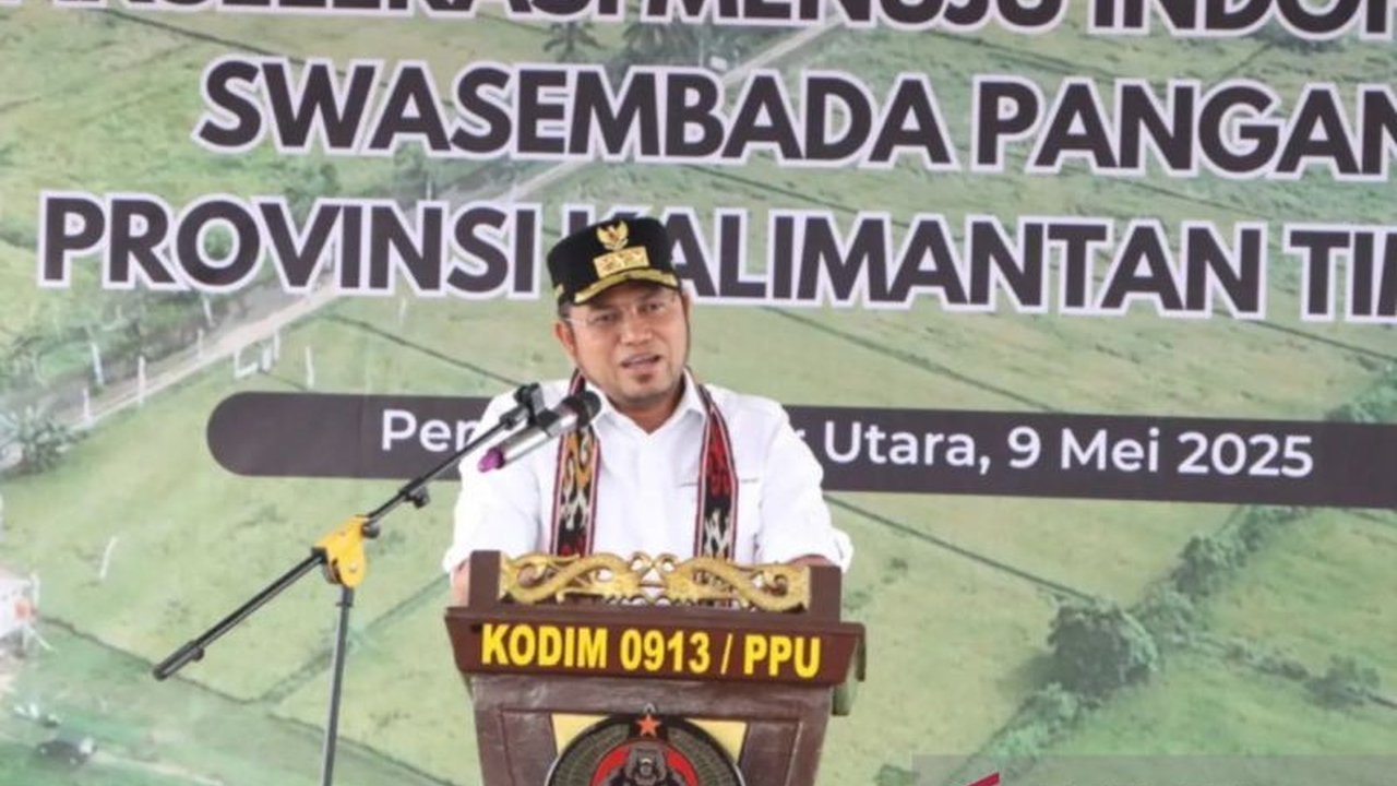 Gubernur Kaltim, Rudy Masud, berkomitmen menjadikan sektor pertanian sebagai prioritas dan mengawal program swasembada pangan nasional melalui modernisasi pertanian untuk mengatasi defisit beras.