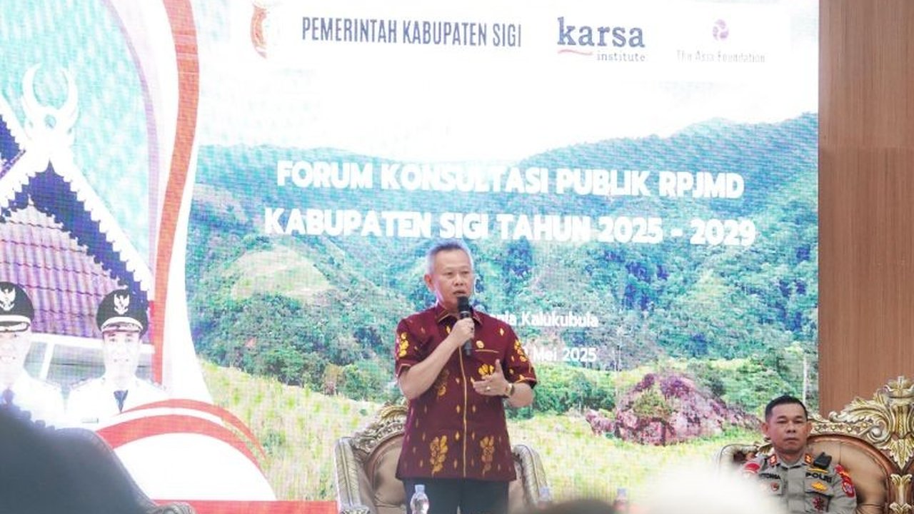 Pemerintah Kabupaten Sigi melibatkan masyarakat dan pemangku kepentingan dalam penyusunan RPJMD 2025-2030 untuk memastikan pembangunan daerah selaras dengan aspirasi masyarakat dan fokus pada penurunan angka kemiskinan dan stunting.