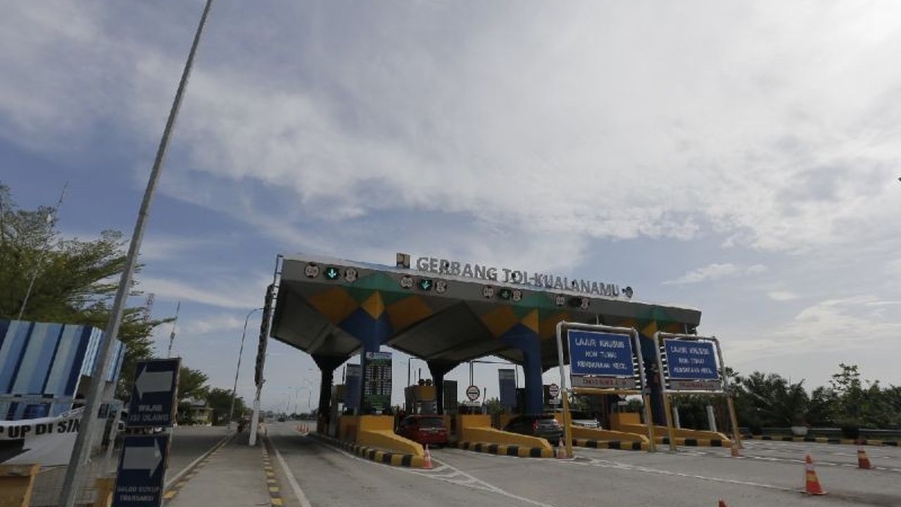 Jelang Waisak, Tol Medan-Kualanamu Dilintasi 15.081 Kendaraan