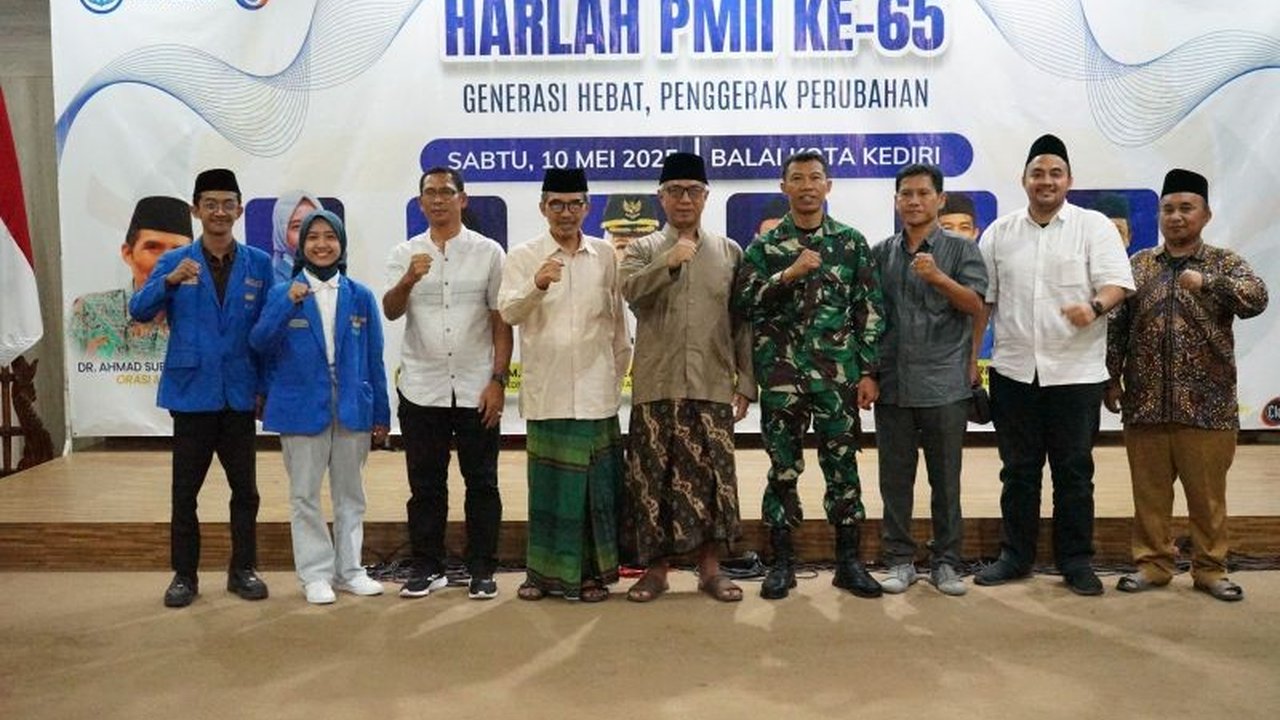 Pemerintah Kota Kediri berkolaborasi dengan PMII untuk membangun kota dengan fokus pada pengembangan SDM, moderasi beragama, tata kelola pemerintahan, dan penggerak ekonomi kerakyatan.