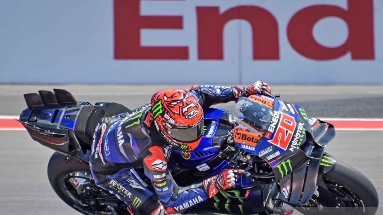 Quartararo Raih Pole Position, Siap Memimpin GP Perancis di Le Mans