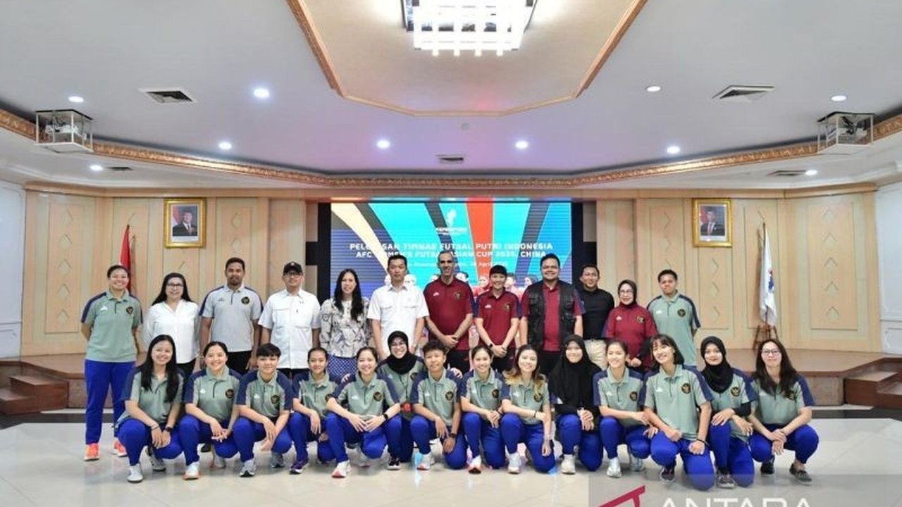 Timnas Futsal Putri Indonesia bertekad menjadi juara di AFC Women’s Futsal Championship 2025 dan mengamankan tiket ke Piala Dunia Futsal Wanita 2025 di Filipina.