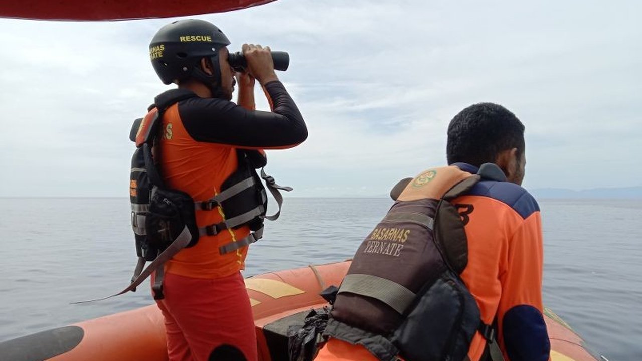 Pencarian Remaja Tenggelam di Perairan Halmahera Masih Berlanjut