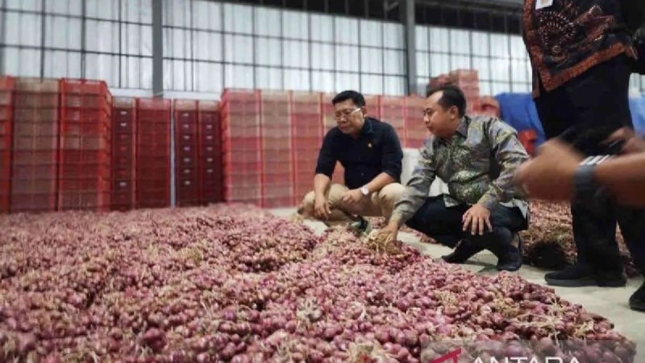Bapanas merilis update harga pangan terbaru; harga bawang merah turun, sementara harga daging ayam mengalami kenaikan.