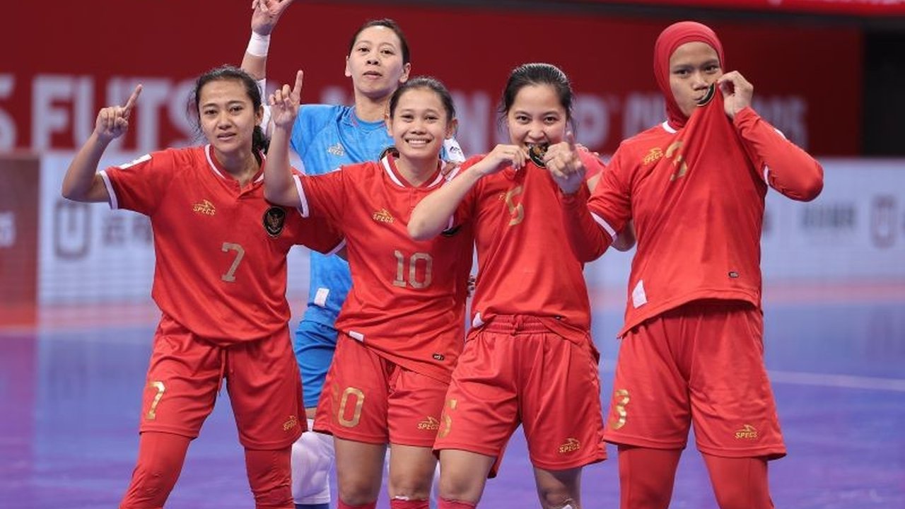 China raih gelar juara grup Piala Asia Futsal Putri 2025 dengan kemenangan sempurna, sementara Thailand, Vietnam, dan tim lainnya bersaing ketat memperebutkan tiket ke Piala Dunia Futsal Putri 2025 di Filipina.