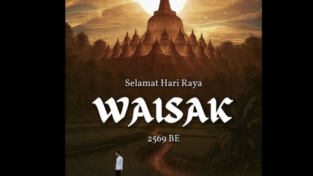 Waisak 2025: Momentum Perkuat Kasih Sayang dan Toleransi, Ajak Wapres Gibran