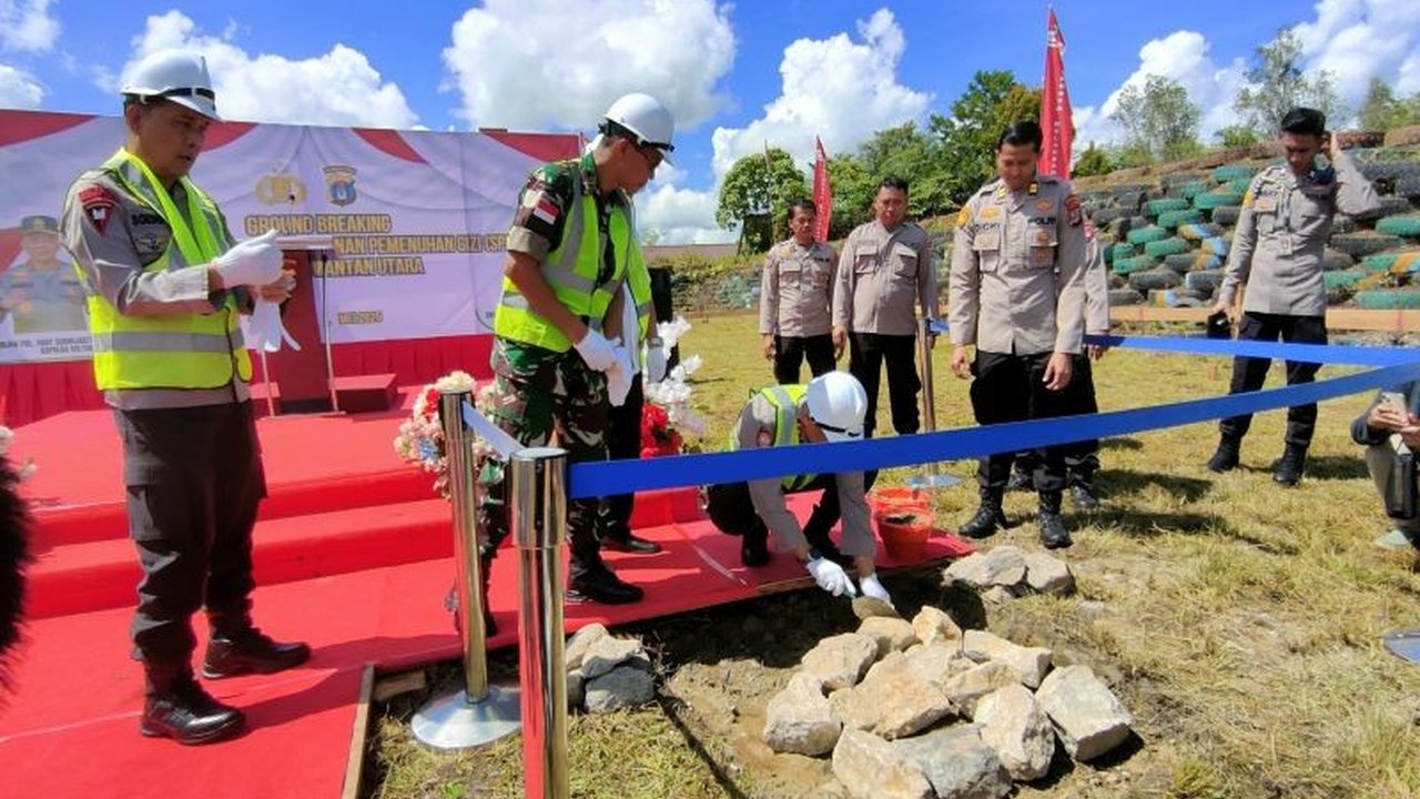 Polda Kaltara Bangun SPPG Dukung Program MBG di Bulungan: Layani Ribuan Siswa