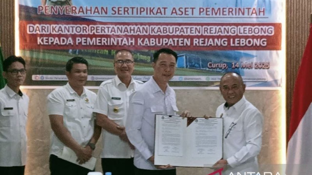 Pemerintah Kabupaten Rejang Lebong mengurus sertifikat 111 aset daerah untuk mencegah klaim dan meningkatkan Pendapatan Asli Daerah (PAD).