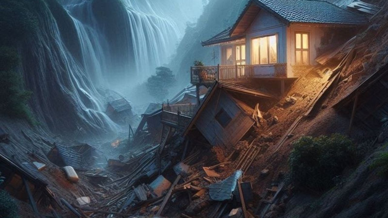 Hujan deras mengakibatkan longsor di Lembang, Bandung Barat, menyebabkan tujuh luka ringan dan satu luka berat, semua korban telah dilarikan ke rumah sakit.