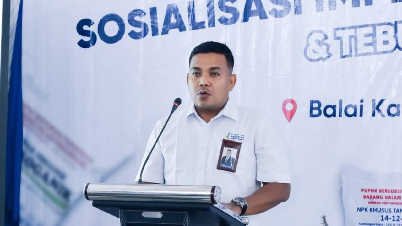 PT Pupuk Indonesia mengajak petani di Lampung Tengah menebus pupuk subsidi secara digital melalui aplikasi i-Pubers untuk meningkatkan efisiensi dan transparansi penyaluran.