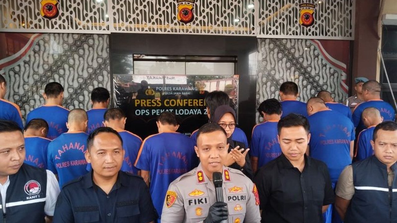 Polres Karawang Ungkap 26 Kasus Narkotika, Puluhan Tersangka Ditangkap!