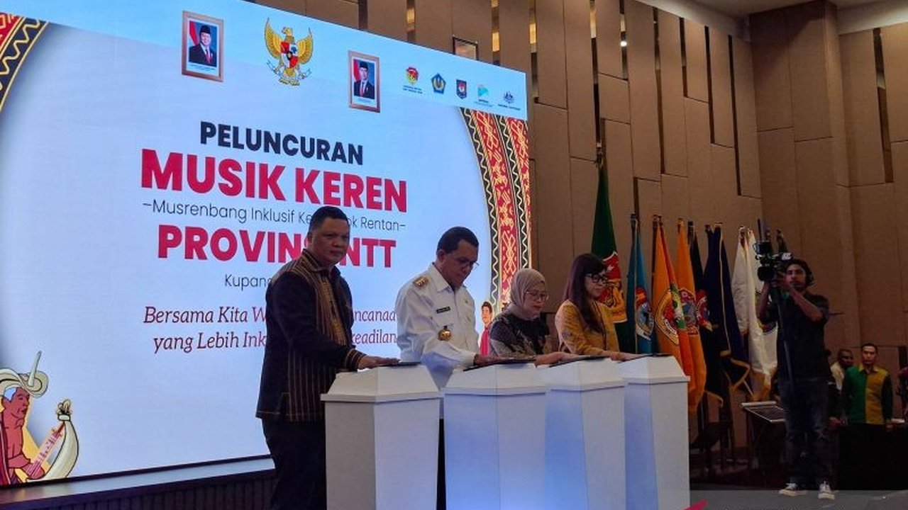 Gubernur NTT Melki Laka Lena meluncurkan Musrenbag Inklusif Kelompok Rentan (Musik Keren) 2025 untuk memastikan pembangunan yang berkeadilan dan menjangkau seluruh lapisan masyarakat, termasuk kelompok rentan.
