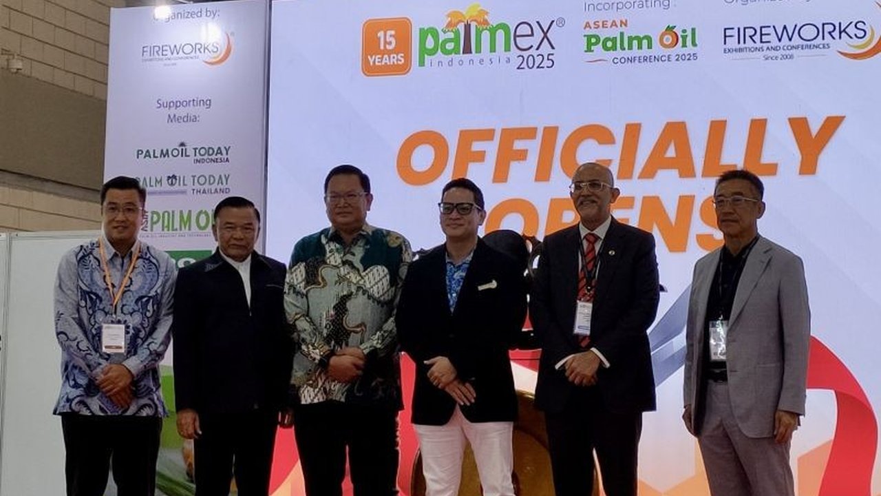 Pameran Palmex Indonesia 2025 di Jakarta promosikan digitalisasi dan teknologi terbaru untuk keberlanjutan industri kelapa sawit.