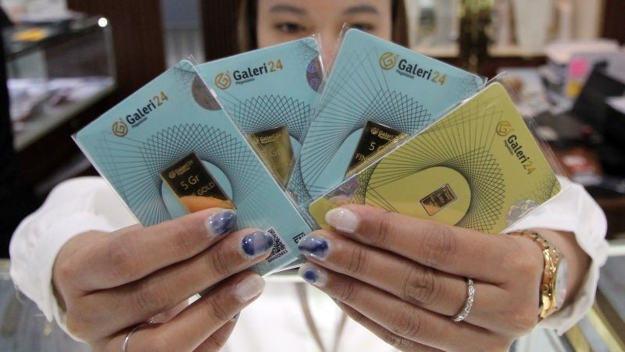 Harga Emas Antam, UBS, dan Galeri24 Hari Ini: Antam dan Galeri24 Naik Tipis!