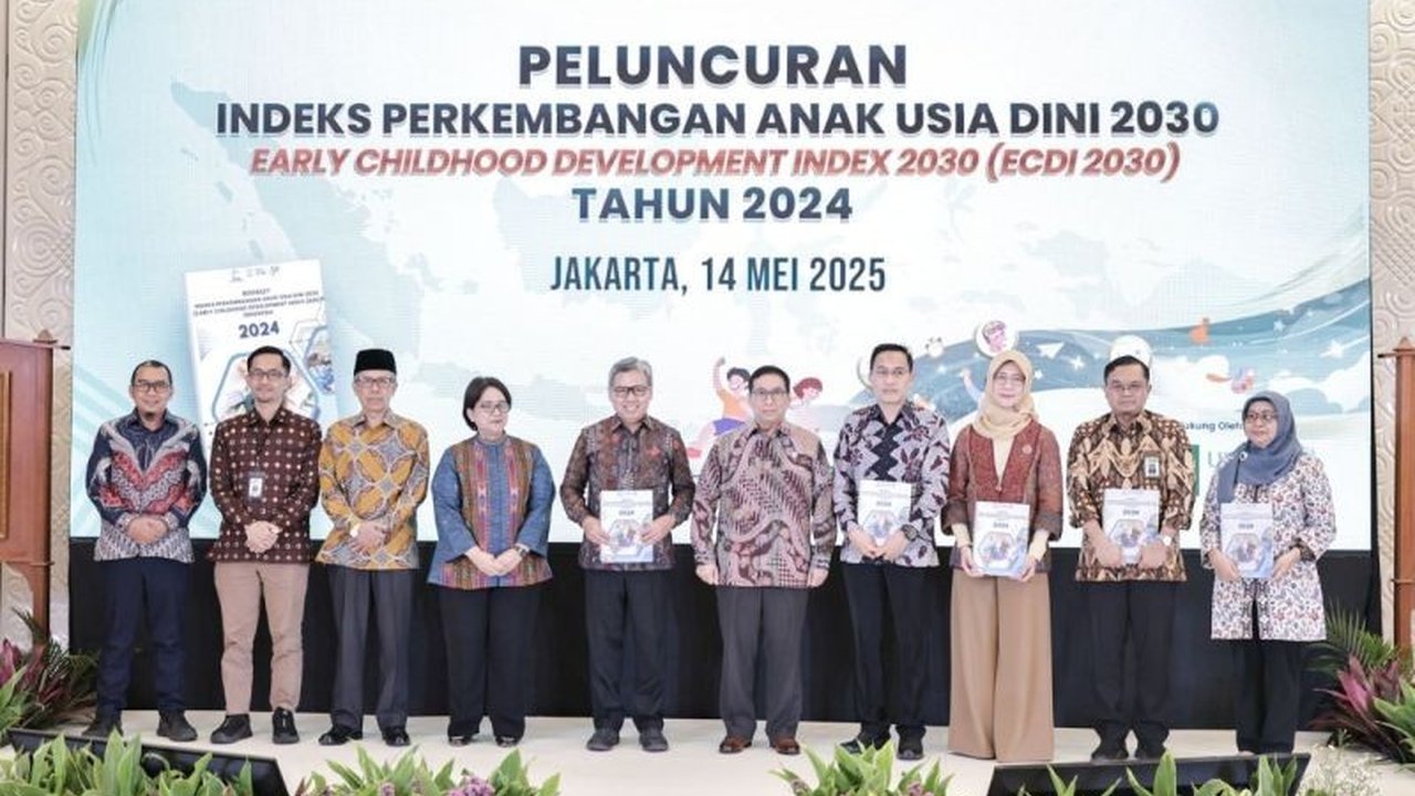 Bappenas meluncurkan Indeks Perkembangan Anak Usia Dini (ECDI) 2030 untuk memastikan setiap anak Indonesia tumbuh kembang optimal dan menjadi kunci pembangunan SDM unggul, serta mendukung pencapaian target SDGs.