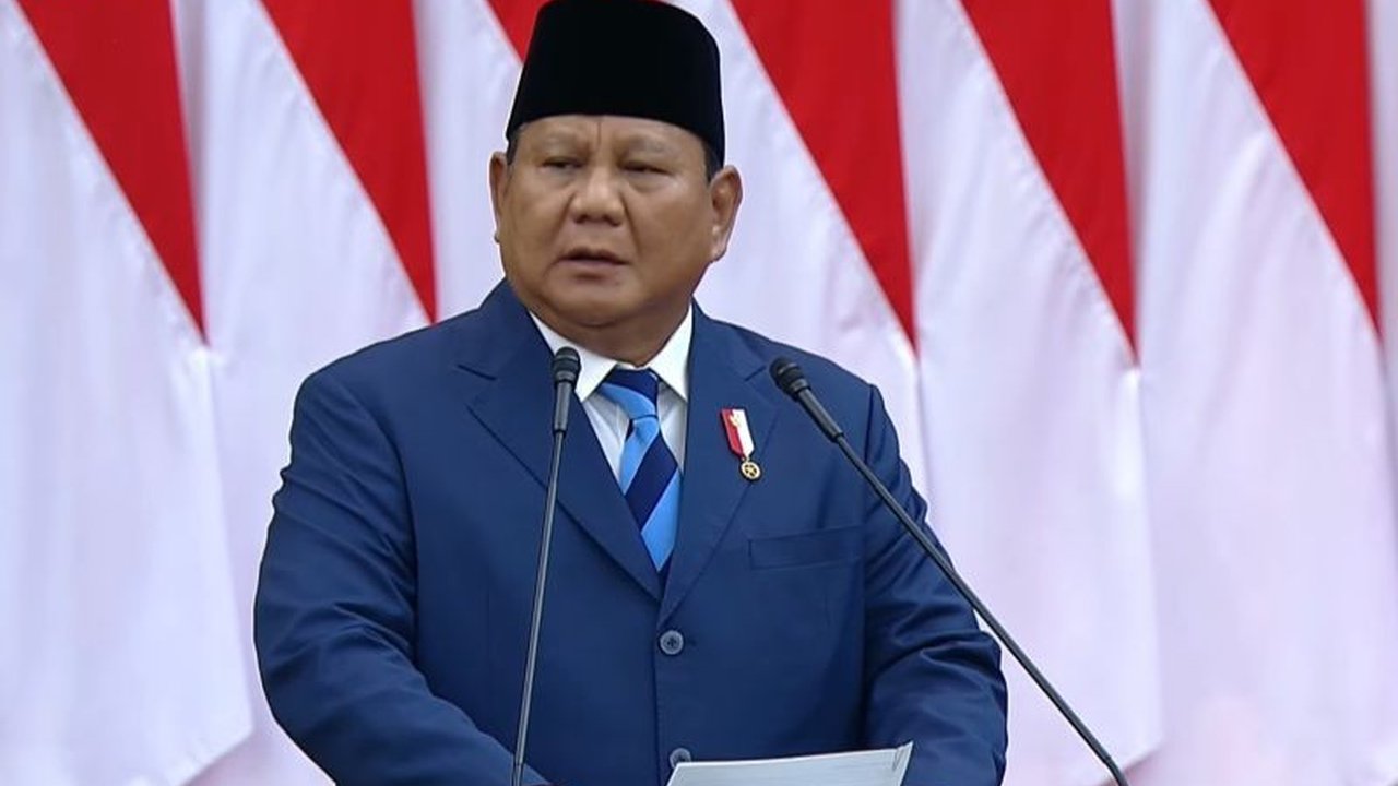 Presiden Prabowo Subianto tegaskan komitmen Indonesia dalam menjaga ketertiban dunia berdasarkan UUD 1945, di hadapan delegasi Sidang Ke-19 Parliamentary Union of the OIC Member States (PUIC).