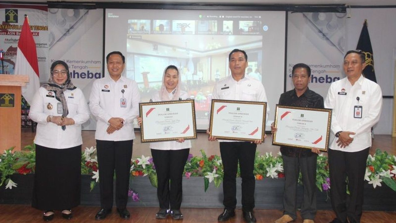 Pemerintah Kota Palu meraih penghargaan tertinggi dalam pelaksanaan Indeks Reformasi Hukum (IRH) 2024 dari Kemenkumham Sulteng, menunjukkan peningkatan signifikan dalam tata kelola hukum di Sulawesi Tengah.