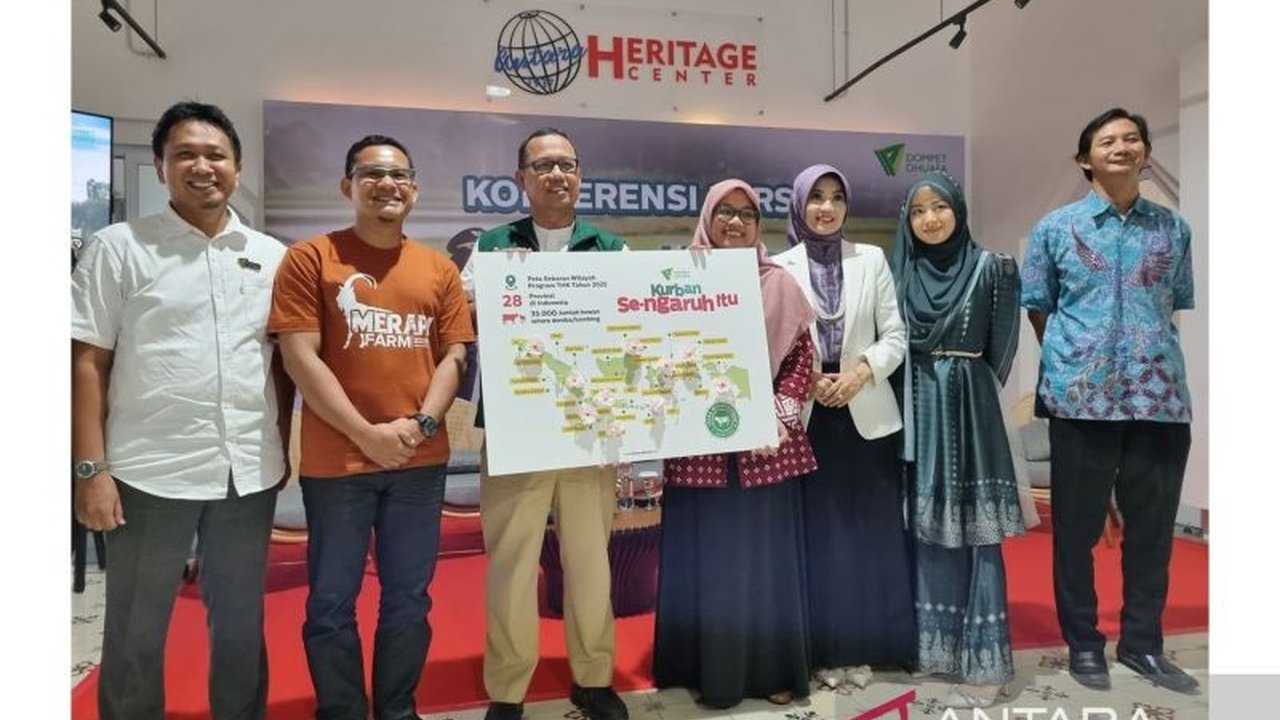 Dompet Dhuafa memasang target ambisius 35.000 ekor kambing kurban untuk Idul Adha 2024, menjangkau 28 provinsi di Indonesia dan tiga negara lainnya.